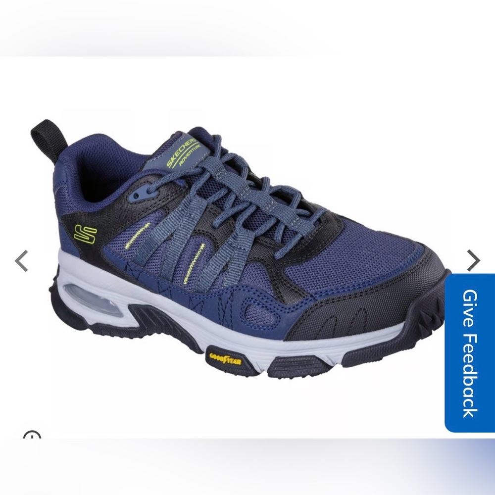 SKECHERS SKECH-AIR ENVOY MENS LACE UP HIKING TRAINER SIZE 12 NWB